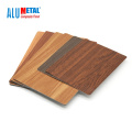 Alumetal Alucobond Wood Color 6mm 4mm ACP ACM Plate Decorative Aluminium Composite Panel Projeto Aluminio